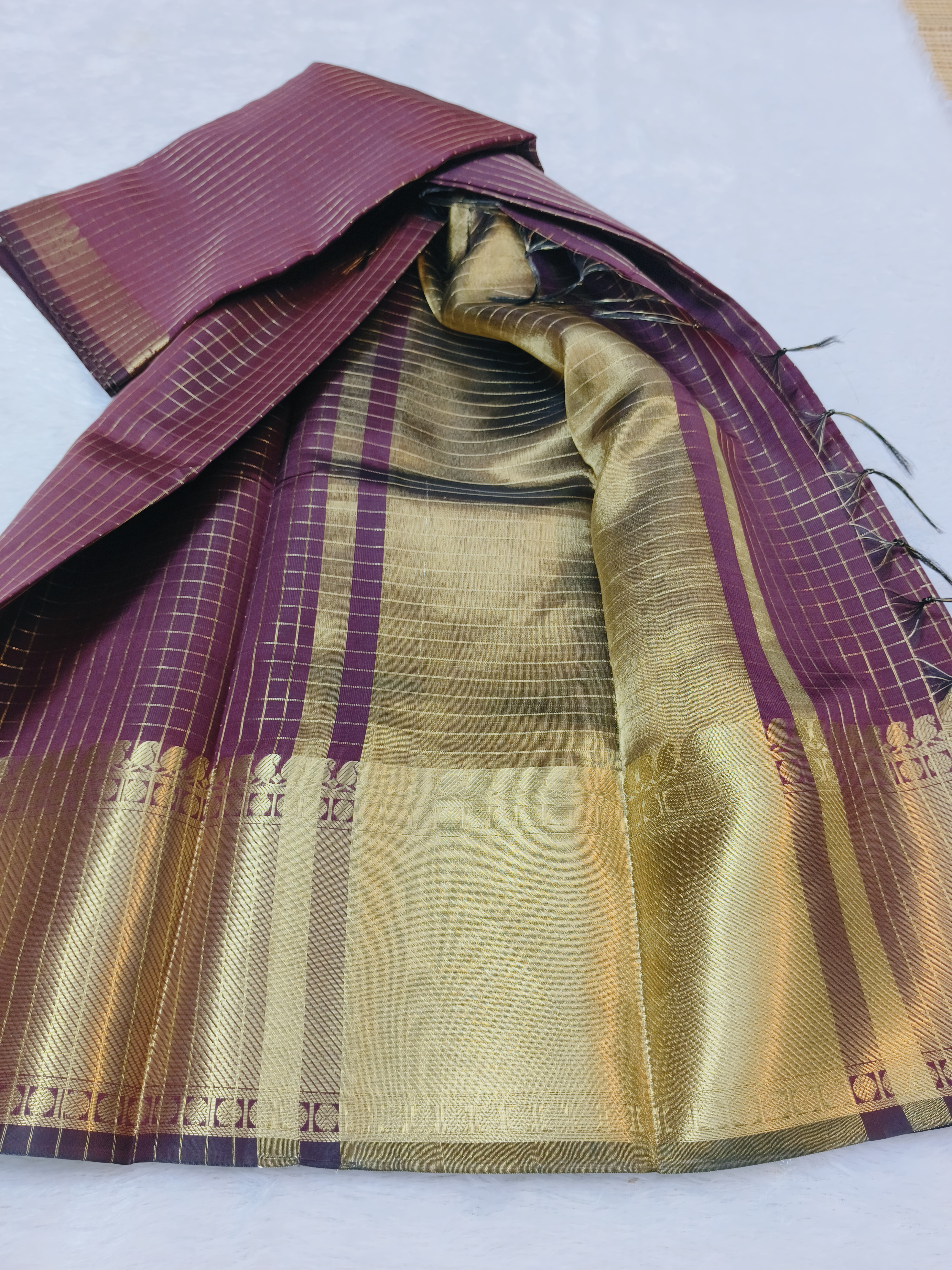 Coffee Brown trending saree