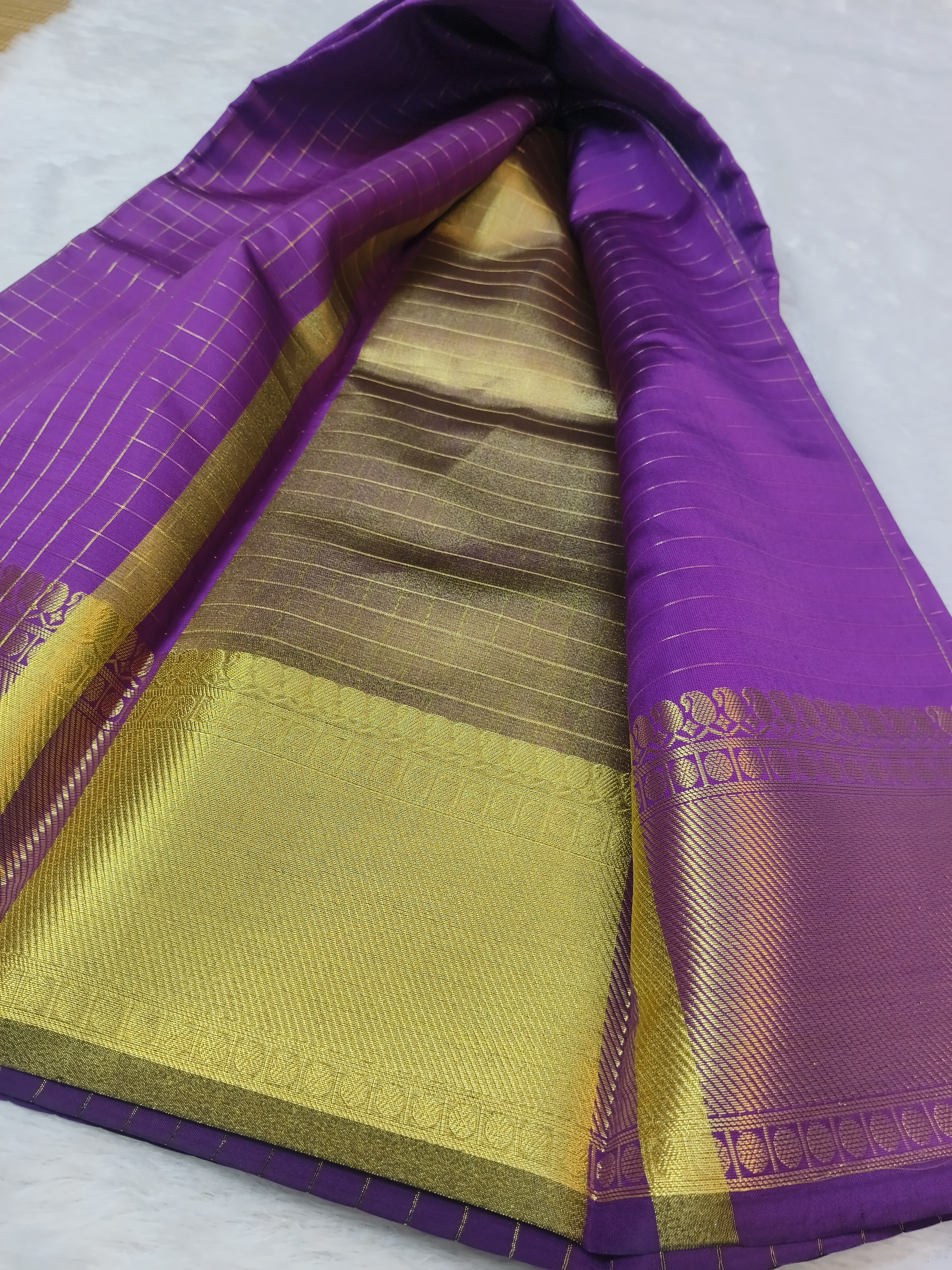 Royal Purple trending saree
